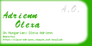 adrienn olexa business card